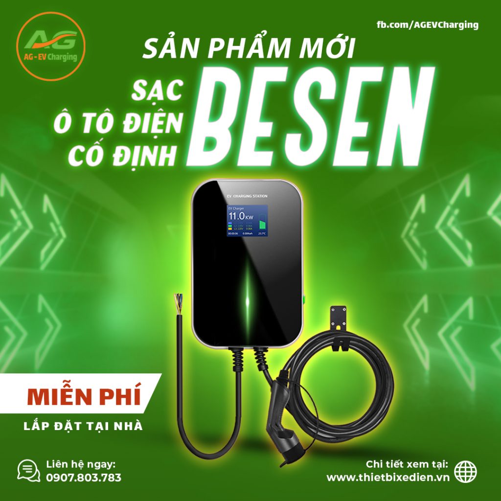 Thương hiệu sạc ô tô điện BESEN - Những lí do vì sao bạn nên chọn? 19 BESEN co dinh